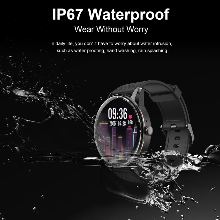 H6 1.28 inch Touch Screen IP67 Waterproof Smart Watch, Support Bluetooth Call / Sleep Monitoring / Heart Rate Monitoring(Black) - Smart Wear by buy2fix | Online Shopping UK | buy2fix