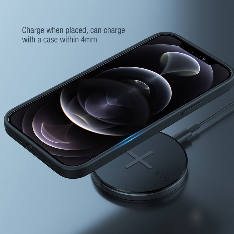 NILLKIN MC026 Portable Button Fast Charging Wireless Charger(Black) - Apple Accessories by NILLKIN | Online Shopping UK | buy2fix