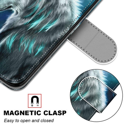 For Xiaomi Redmi Note 10 5G Coloured Drawing Cross Texture Horizontal Flip PU Leather Case with Holder & Card Slots & Wallet & Lanyard(Pensive Wolf) - Xiaomi Cases by buy2fix | Online Shopping UK | buy2fix