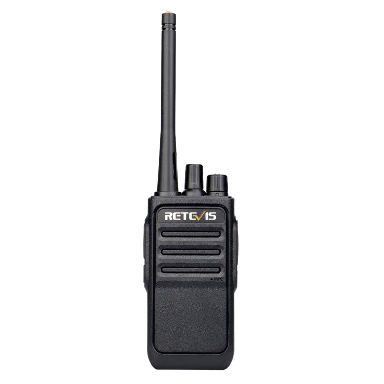 1 Pair RETEVIS RT17 2W 16CHS FRS Two Way Radio Handheld Walkie Talkie, US Plug(Black) - Handheld Walkie Talkie by RETEVIS | Online Shopping UK | buy2fix