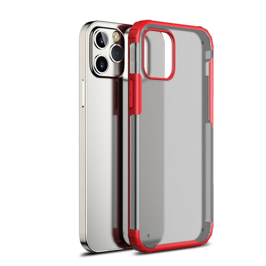 For iPhone 11 Pro Max Shockproof Ultra-thin Frosted TPU + PC Protective Case (Red) - iPhone 11 Pro Max Cases by WK | Online Shopping UK | buy2fix