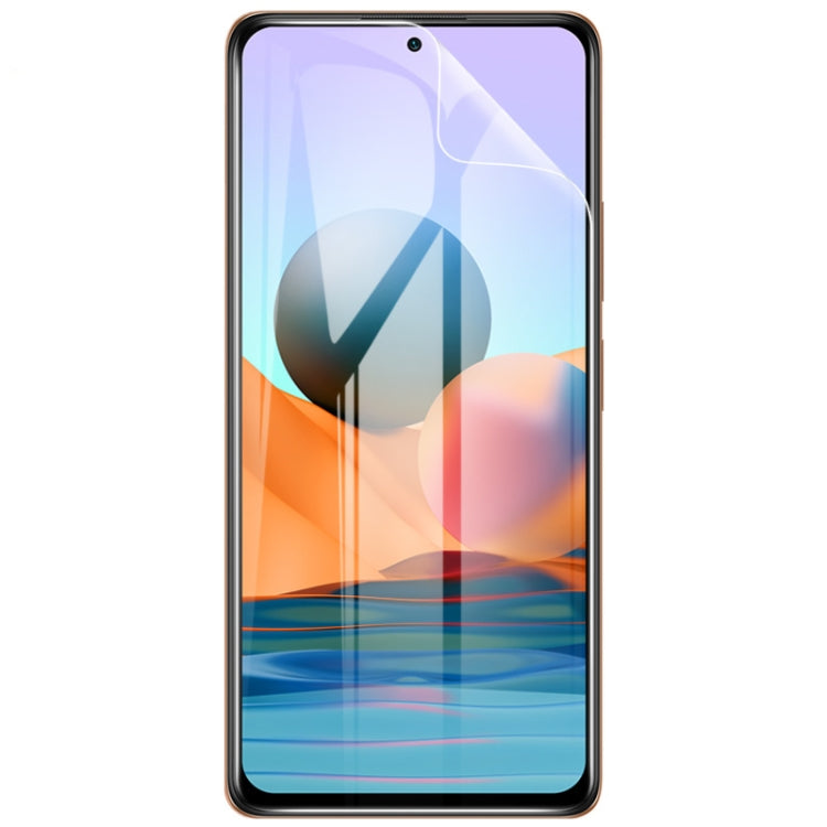 For Xiaomi Redmi Note 10 Pro Overseas Version 2 PCS IMAK Curved Full Screen Hydrogel Film Front Protector -  by imak | Online Shopping UK | buy2fix