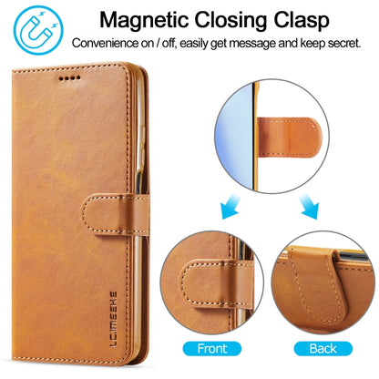 For Xiaomi Redmi Note 10 5G / Poco M3 Pro LC.IMEEKE Calf Texture Horizontal Flip Leather Case with Holder & Card Slots & Wallet(Yellow) - Xiaomi Cases by LC.IMEEKE | Online Shopping UK | buy2fix