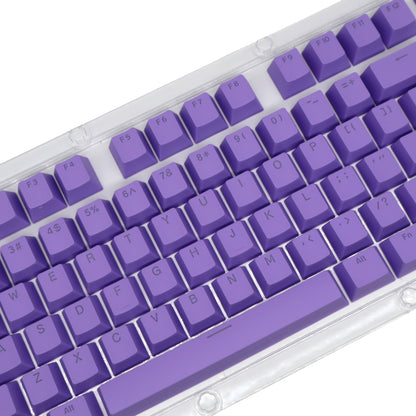 HXSJ P9 104 Keys PBT Color Mechanical Keyboard Keycaps(Purple) - Other by HXSJ | Online Shopping UK | buy2fix