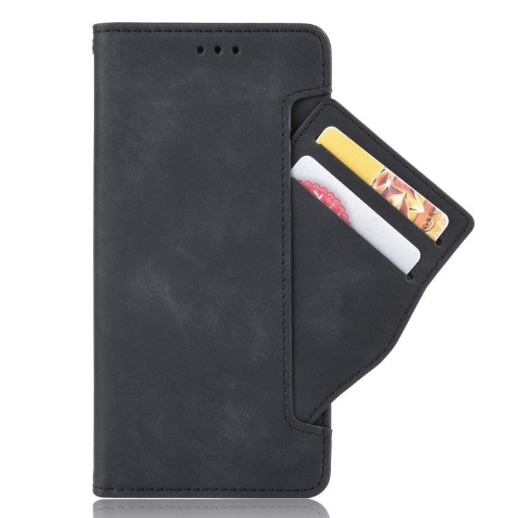 For OnePlus Nord CE 5G Skin Feel Calf Pattern Horizontal Flip Leather Case with Holder & Card Slots & Photo Frame(Black) - OnePlus Cases by buy2fix | Online Shopping UK | buy2fix