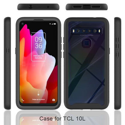 For TCL 10L Starry Sky Solid Color Series Shockproof PC + TPU Case(Purple) - More Brand by buy2fix | Online Shopping UK | buy2fix