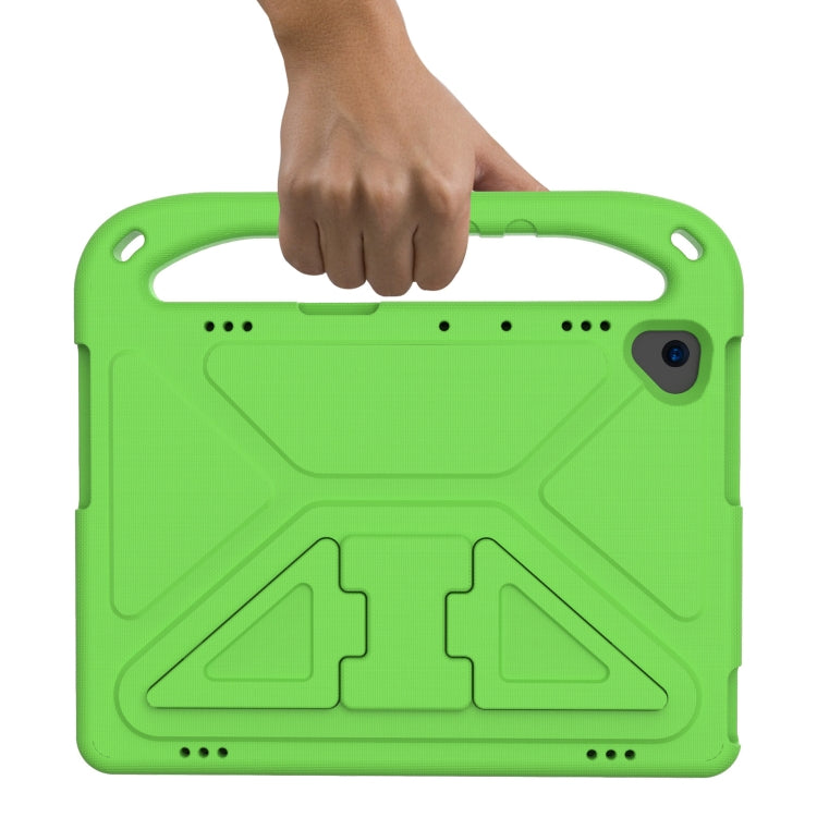 For Lenovo Tab M10 TB-X505F & TB-X605F / P10 TB-X705F Handle Portable EVA Shockproof Anti Falling Protective Case with Triangle Holder(Green) - Lenovo by buy2fix | Online Shopping UK | buy2fix
