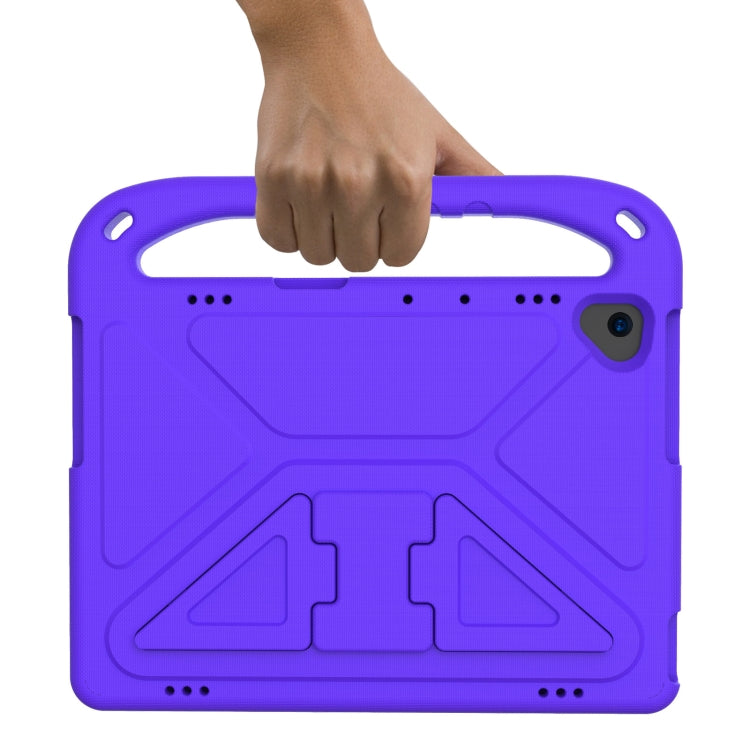 For Lenovo Tab M10 TB-X505F & TB-X605F / P10 TB-X705F Handle Portable EVA Shockproof Anti Falling Protective Case with Triangle Holder(Purple) - Lenovo by buy2fix | Online Shopping UK | buy2fix