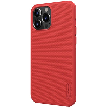 For iPhone 13 Pro NILLKIN Super Frosted Shield Pro PC + TPU Protective Case (Red) - iPhone 13 Pro Cases by NILLKIN | Online Shopping UK | buy2fix