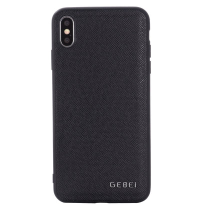 For iPhone 11 GEBEI Full-coverage Shockproof Leather Protective Case(Black) - iPhone 11 Cases by GEBEI | Online Shopping UK | buy2fix