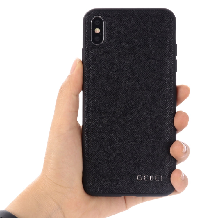 For iPhone 11 Pro Max GEBEI Full-coverage Shockproof Leather Protective Case(Black) - iPhone 11 Pro Max Cases by GEBEI | Online Shopping UK | buy2fix