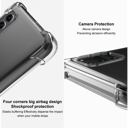 For Nokia XR20 IMAK All-inclusive Shockproof Airbag TPU Case with Screen Protector(Transparent) - Mobile Accessories by imak | Online Shopping UK | buy2fix