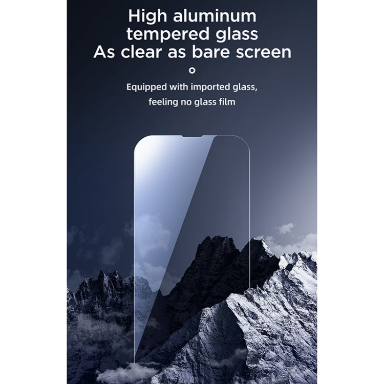 For iPhone 13 / 13 Pro JOYROOM JR-PF908 Knight Series 2.5D Large Screen Full Transparent HD Tempered Glass Film - iPhone 13 Pro Tempered Glass by JOYROOM | Online Shopping UK | buy2fix