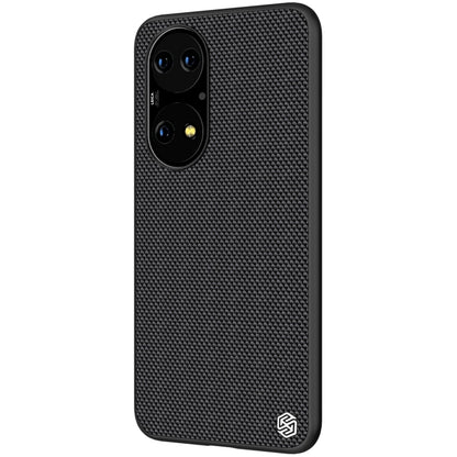 For Huawei P50 NILLKIN 3D Textured Nylon Fiber TPU Case(Black) - Huawei Cases by NILLKIN | Online Shopping UK | buy2fix