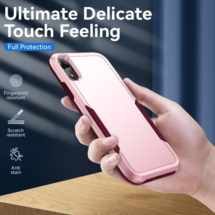 For iPhone XR Pioneer Armor Heavy Duty Shockproof Phone Case(Pink) - Apple Accessories by buy2fix | Online Shopping UK | buy2fix