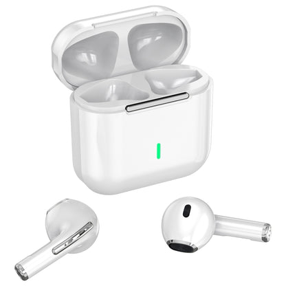 HXSJ Air-S4 Bluetooth 5.1 True Wireless HiFi Stereo Earphones with Charging Case(White) - TWS Earphone by HXSJ | Online Shopping UK | buy2fix