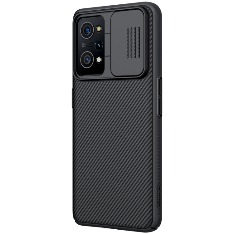 For OPPO Realme GT Neo 2 NILLKIN Black Mirror Series PC Camshield Full Coverage Dust-proof Scratch Resistant Case(Black) - OPPO & vivo Accessories by NILLKIN | Online Shopping UK | buy2fix