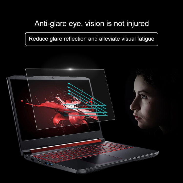 Laptop Screen HD Tempered Glass Protective Film For Acer EX215-52-53UZ 15.6 inch - Computer & Networking by buy2fix | Online Shopping UK | buy2fix