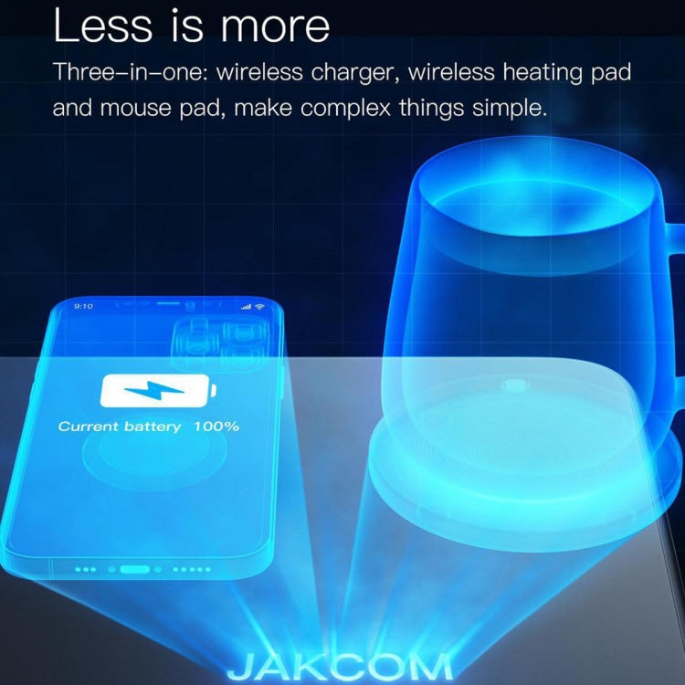 JAKCOM MC3 Wireless Charging Heating Mouse Pad - Mouse Pads by JAKCOM | Online Shopping UK | buy2fix