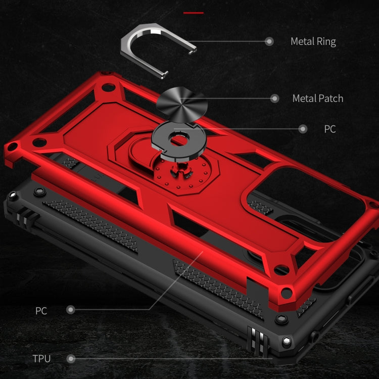 For Xiaomi 11T Pro Shockproof TPU + PC Phone Case(Red) - Xiaomi Cases by buy2fix | Online Shopping UK | buy2fix