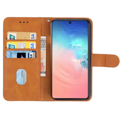 Leather Phone Case For Samsung Galaxy S20 FE 5G / S20 Lite / S20 Fan Edition / S20 FE 4G / S20 FE 2022(Brown) - Galaxy S20 FE Cases by buy2fix | Online Shopping UK | buy2fix