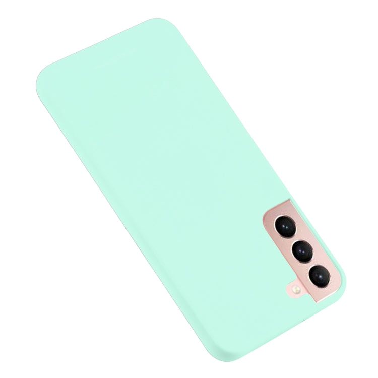 For Samsung Galaxy S22+ 5G GOOSPERY SOFT FEELING Liquid TPU Soft Case(Mint Green) - Samsung Accessories by GOOSPERY | Online Shopping UK | buy2fix