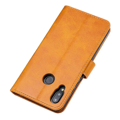 For Huawei P20 Lite GUSSIM Business Style Horizontal Flip Leather Case with Holder & Card Slots & Wallet(Khaki) - Mobile Accessories by GUSSIM | Online Shopping UK | buy2fix