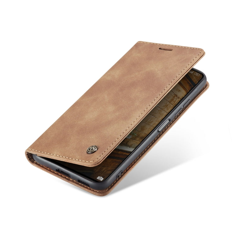 For Xiaomi Mi 11T / 11T Pro CaseMe 013 Multifunctional Leather Phone Case(Brown) - Xiaomi Cases by CaseMe | Online Shopping UK | buy2fix