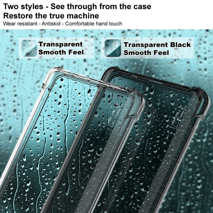 For Samsung Galaxy S22 Ultra 5G imak TPU Phone Case with Screen Protector(Transparent) - Galaxy S22 Ultra 5G Cases by imak | Online Shopping UK | buy2fix