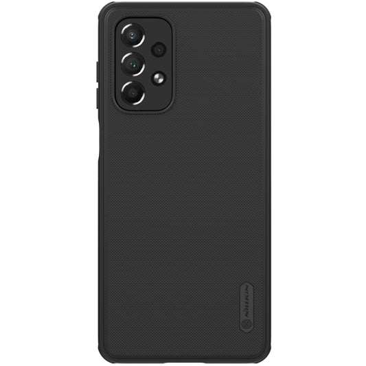 For Samsung Galaxy A73 5G NILLKIN Super Frosted Shield Pro PC + TPU Phone Case(Black) - Galaxy Phone Cases by NILLKIN | Online Shopping UK | buy2fix