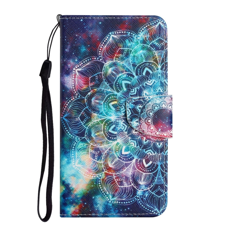 For Xiaomi Redmi 10C Colored Drawing Pattern Flip Leather Case(Star Mandala) - Xiaomi Cases by buy2fix | Online Shopping UK | buy2fix