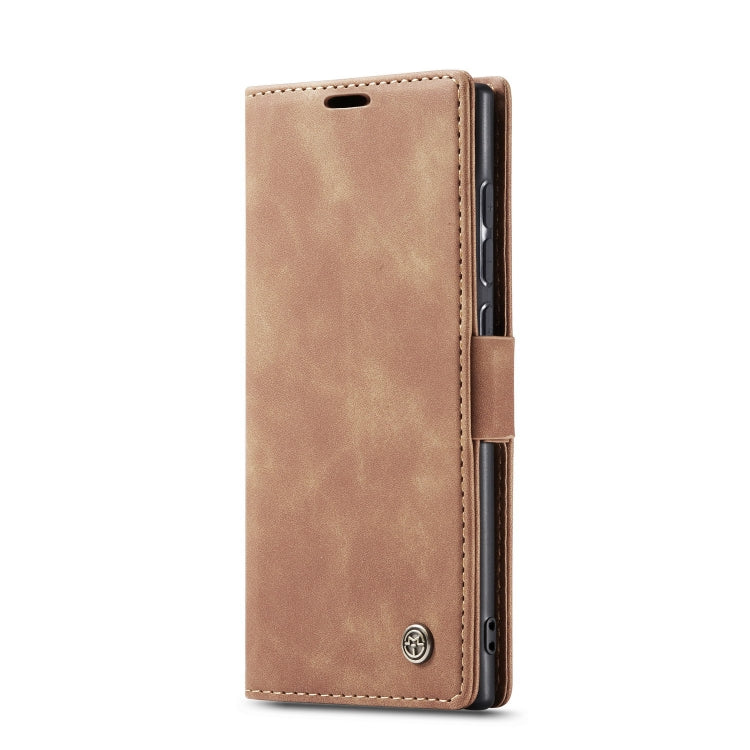 For Galaxy A81 / Note 10 Lite CaseMe Multifunctional Horizontal Flip Leather Case, with Card Slot & Holder & Wallet(Brown) - Samsung Accessories by CaseMe | Online Shopping UK | buy2fix