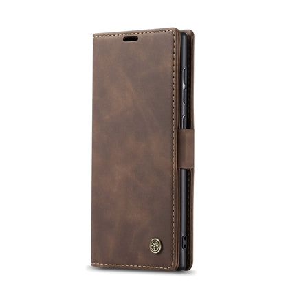 For Galaxy A81 / Note 10 Lite CaseMe Multifunctional Horizontal Flip Leather Case, with Card Slot & Holder & Wallet(Coffee) - Galaxy Phone Cases by CaseMe | Online Shopping UK | buy2fix