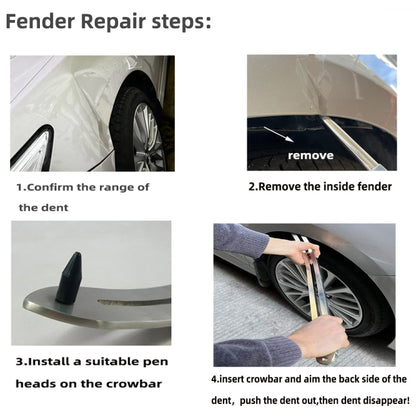 N11 51 in 1 Car Paintless Dent Removal Fender Damage Repair Puller Lifter, Plug Type:EU Plug - In Car by buy2fix | Online Shopping UK | buy2fix