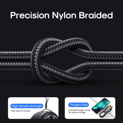 JOYROOM S-UL012A12 USB-A to 8 Pin 2.4A Sync Data Cable, Cable Length:1.2m(Blue) - Normal Style Cable by JOYROOM | Online Shopping UK | buy2fix