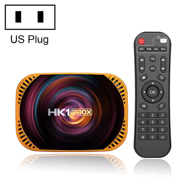 MECOOL HK1RBOX X4 4K TV Box, Android 11 Amlogic S905X4 CPU with RC 4GB+32GB(US Plug) - Amlogic S905 by MECOOL | Online Shopping UK | buy2fix