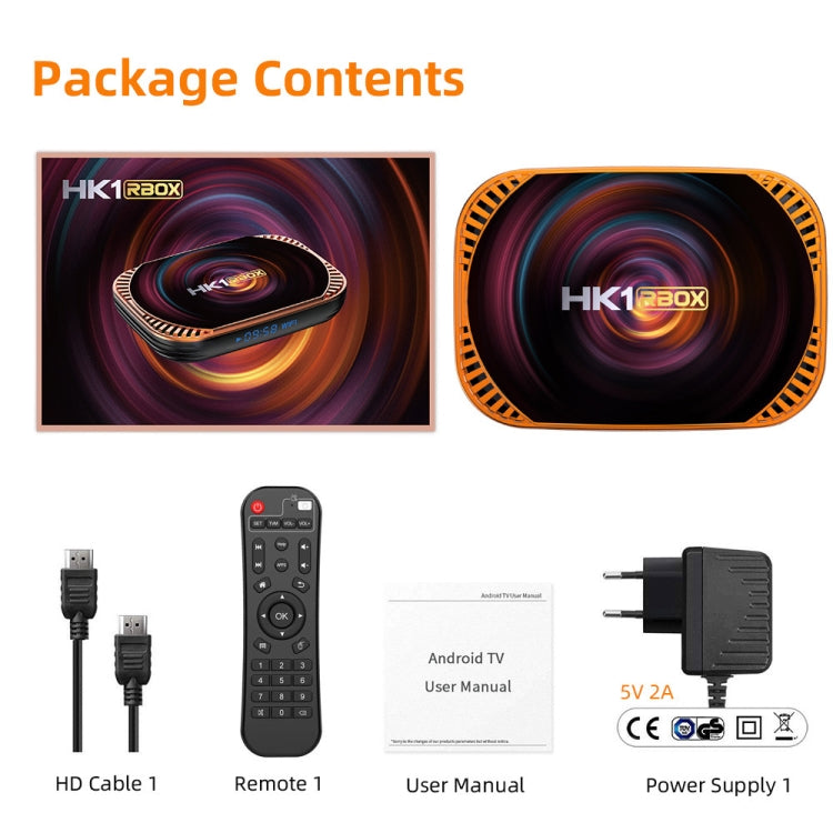 MECOOL HK1RBOX X4 4K TV Box, Android 11 Amlogic S905X4 CPU with RC 4GB+32GB(US Plug) - Amlogic S905 by MECOOL | Online Shopping UK | buy2fix