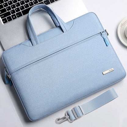 Handbag Laptop Bag Inner Bag with Shoulder Strap, Size:14 inch(Blue) - Other by buy2fix | Online Shopping UK | buy2fix