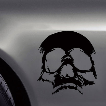 D-774 Evil Skull Pattern Car Modified Decorative Sticker(Black) - In Car by buy2fix | Online Shopping UK | buy2fix