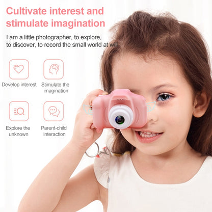 X2S 2.0 Inch LCD Screen Mini Children Camera Digital Camera, Resolution:HD 1300W(Green) - Consumer Electronics by buy2fix | Online Shopping UK | buy2fix