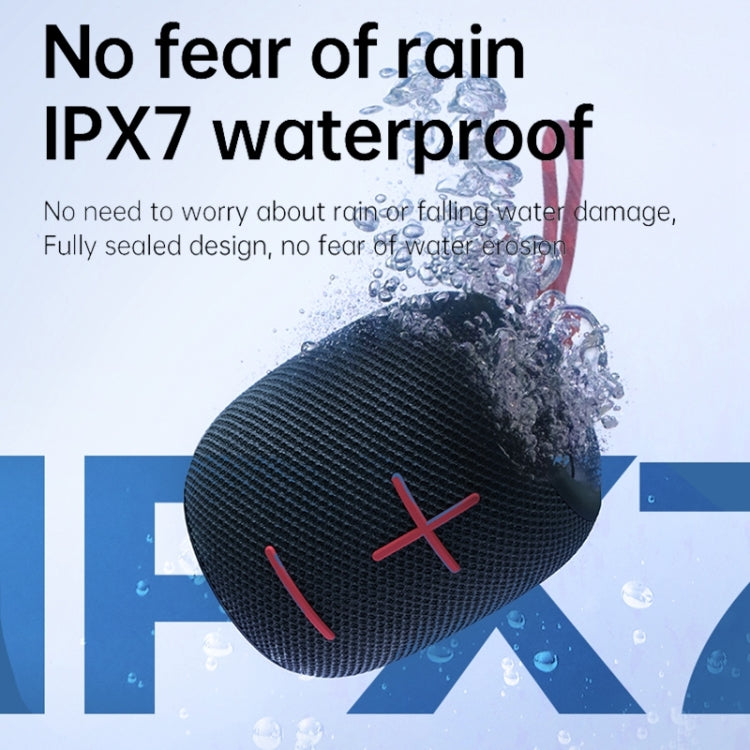 Sanag M11 IPX7 Waterproof Outdoor Portable Mini Bluetooth Speaker(Light Blue) - Mini Speaker by Sanag | Online Shopping UK | buy2fix