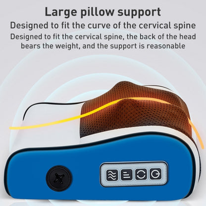 Multifunctional Hot Compress Neck Massager Car Cervical Spine Massage Pillow(Red Upgrade) - In Car by buy2fix | Online Shopping UK | buy2fix