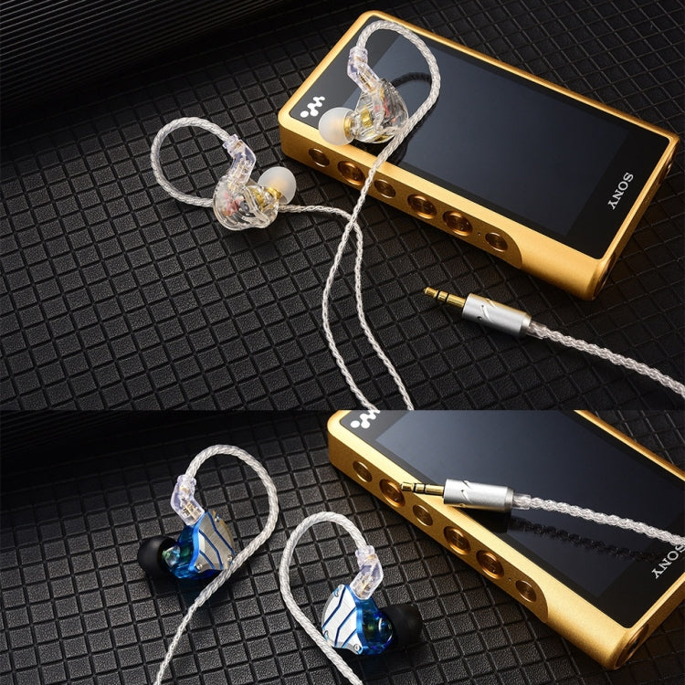 QKZ A1 Four-strand Silver-plated Wired Earphone - In Ear Wired Earphone by QKZ | Online Shopping UK | buy2fix