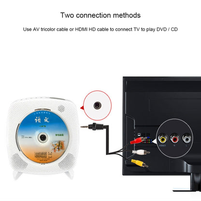 Kecag KC-609 Wall Mounted Home DVD Player Bluetooth CD Player, Specification:CD Version+ Not Connected to TV+ Plug-In Version(White) - Consumer Electronics by Kecag | Online Shopping UK | buy2fix