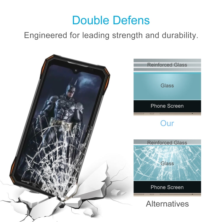 50 PCS 0.26mm 9H 2.5D Tempered Glass Film For Doogee S89 Pro - For Doogee by buy2fix | Online Shopping UK | buy2fix