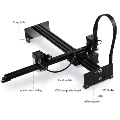 NEJE MASTER 3 Plus Laser Engraver with A40630 Laser Module(EU Plug) - Consumer Electronics by NEJE | Online Shopping UK | buy2fix