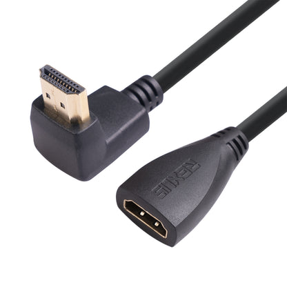 HD270-03 30cm HDMI Male Elbow to Female Adapter Cable, Type:270 Degrees - Cable by buy2fix | Online Shopping UK | buy2fix