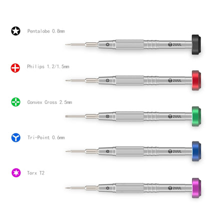 2UUL Pentalobe 0.8mm Colorful Flyshaft Screwdriver - Repair & Spare Parts by 2UUL | Online Shopping UK | buy2fix