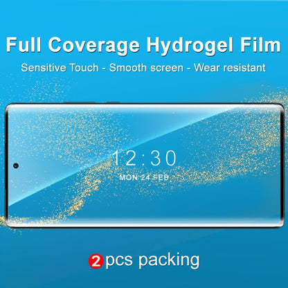 For Motorola Moto X30 Pro / Edge 30 Ultra 2pcs imak Curved Full Screen Hydrogel Film Protector - Mobile Accessories by imak | Online Shopping UK | buy2fix