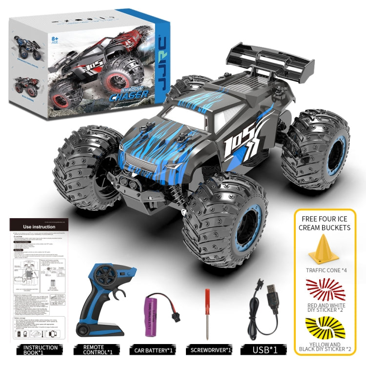 JJR/C Q105 2.4G RC Electric Climbing Off-Road Vehicle(Black Blue) - RC Cars by JJR/C | Online Shopping UK | buy2fix